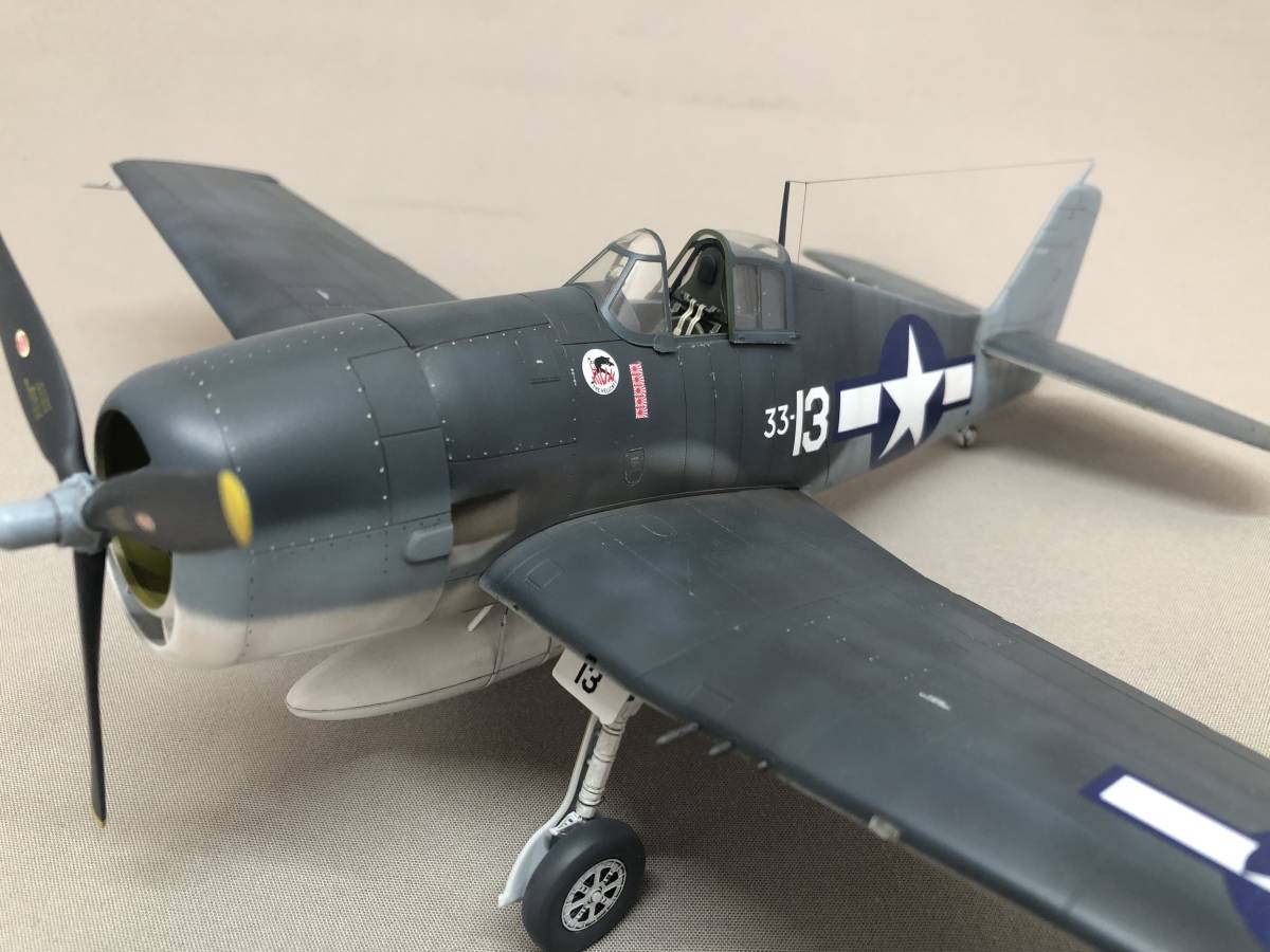 1/48 F6F-3 アメリカ海軍 ヘルキャット_画像2