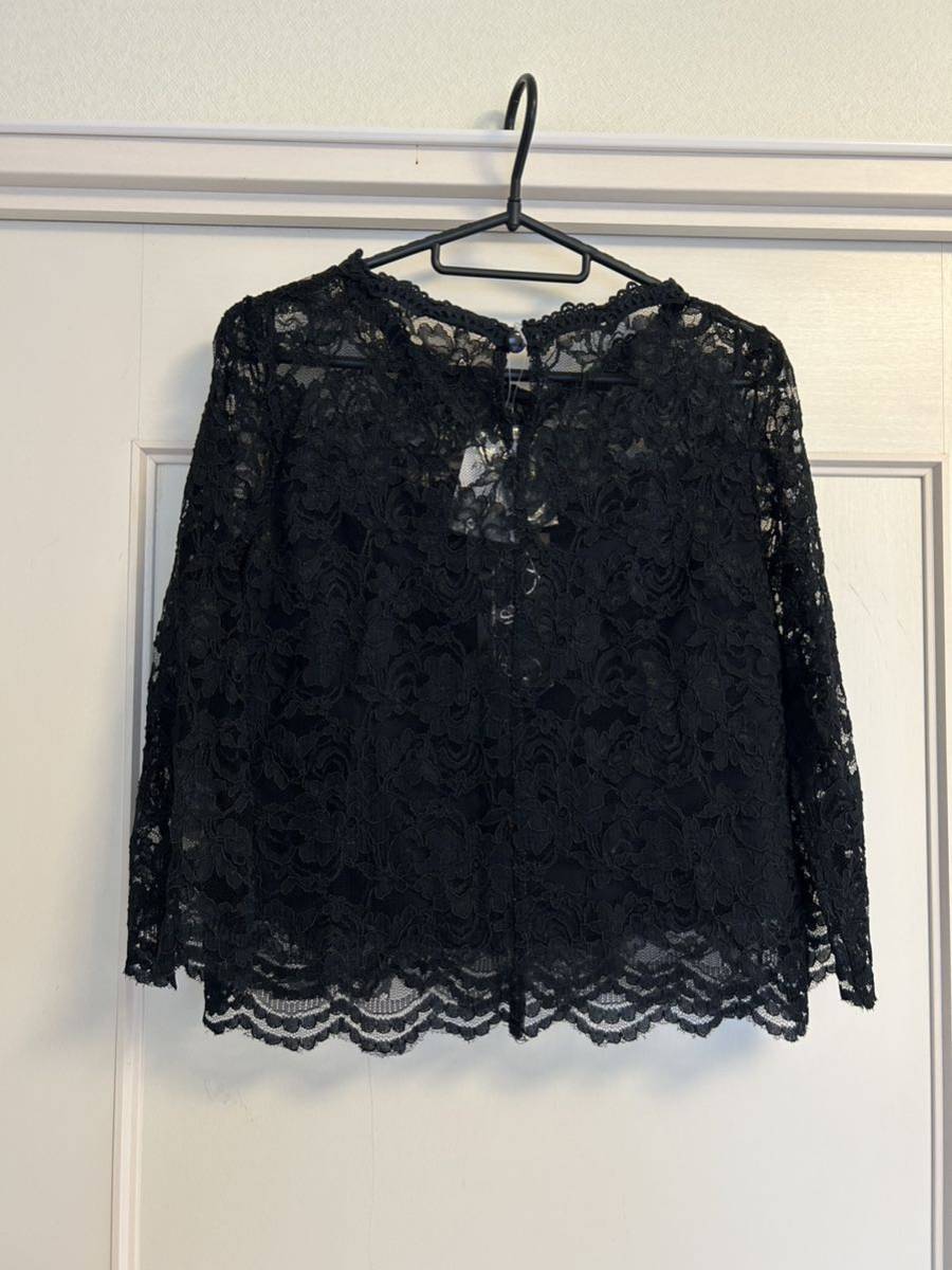  dress labo* dress tops *re- Stop * black * new goods size L* regular price 2 ten thousand 7500 jpy 