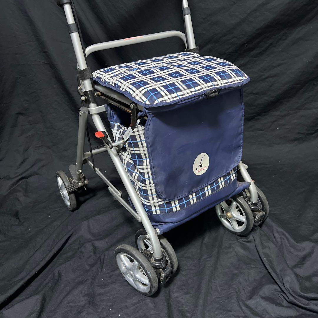 サツキ シルバーカー バック&チェア178 手押し車 歩行器 移動