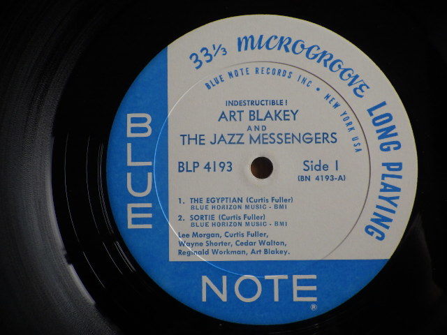 LP INDESTRUCTIBLE / Art Blakey And The Jazz Messengers BLP 4193_画像4