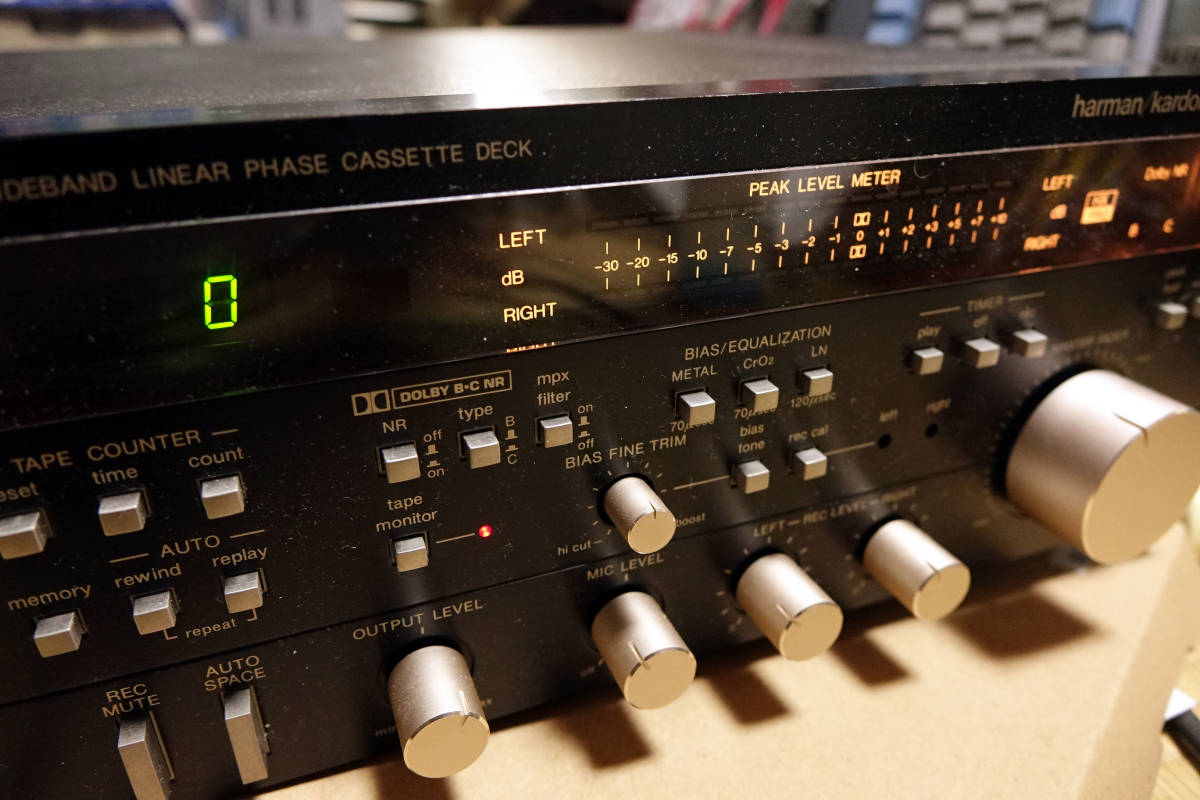 harman/kardon CD491 ハーマンカードン カセットデッキ ジャンク