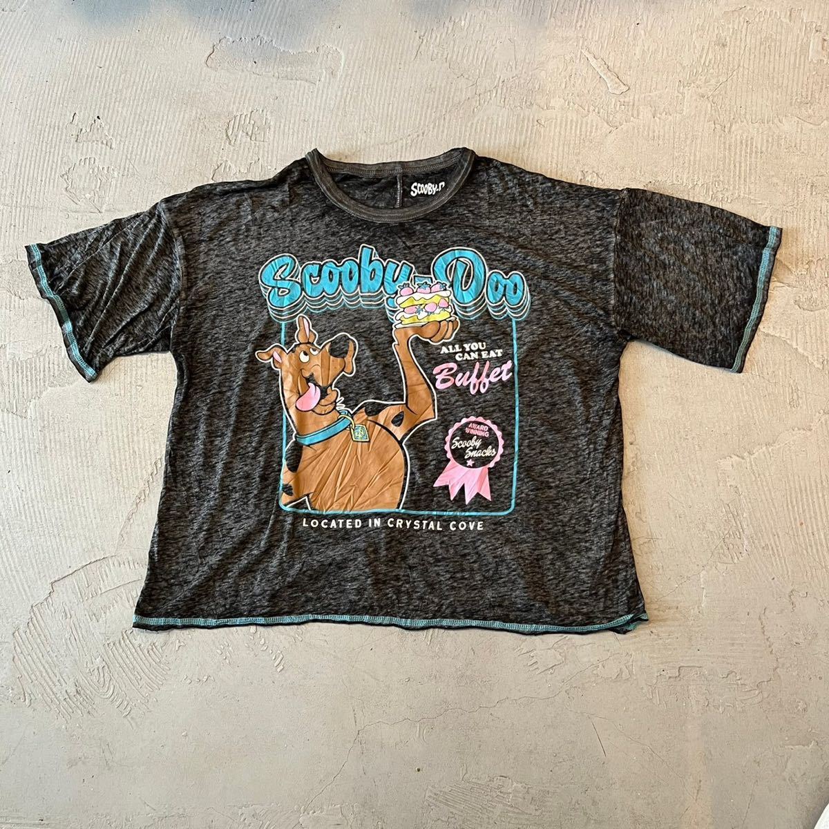 USA古着 半袖 Tシャツ アニメ スクービードゥー Scooby-Doo グレー XL アメリカ古着 00s 90s vintage ヴィンテージ ビンテージ アニメt_画像1