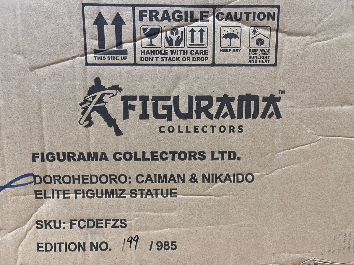 【新品・未開封】ドロヘドロ カイマン&ニカイドウ フィギュラマコレクターズ エリート スタチュー FIGURAMA 1/8