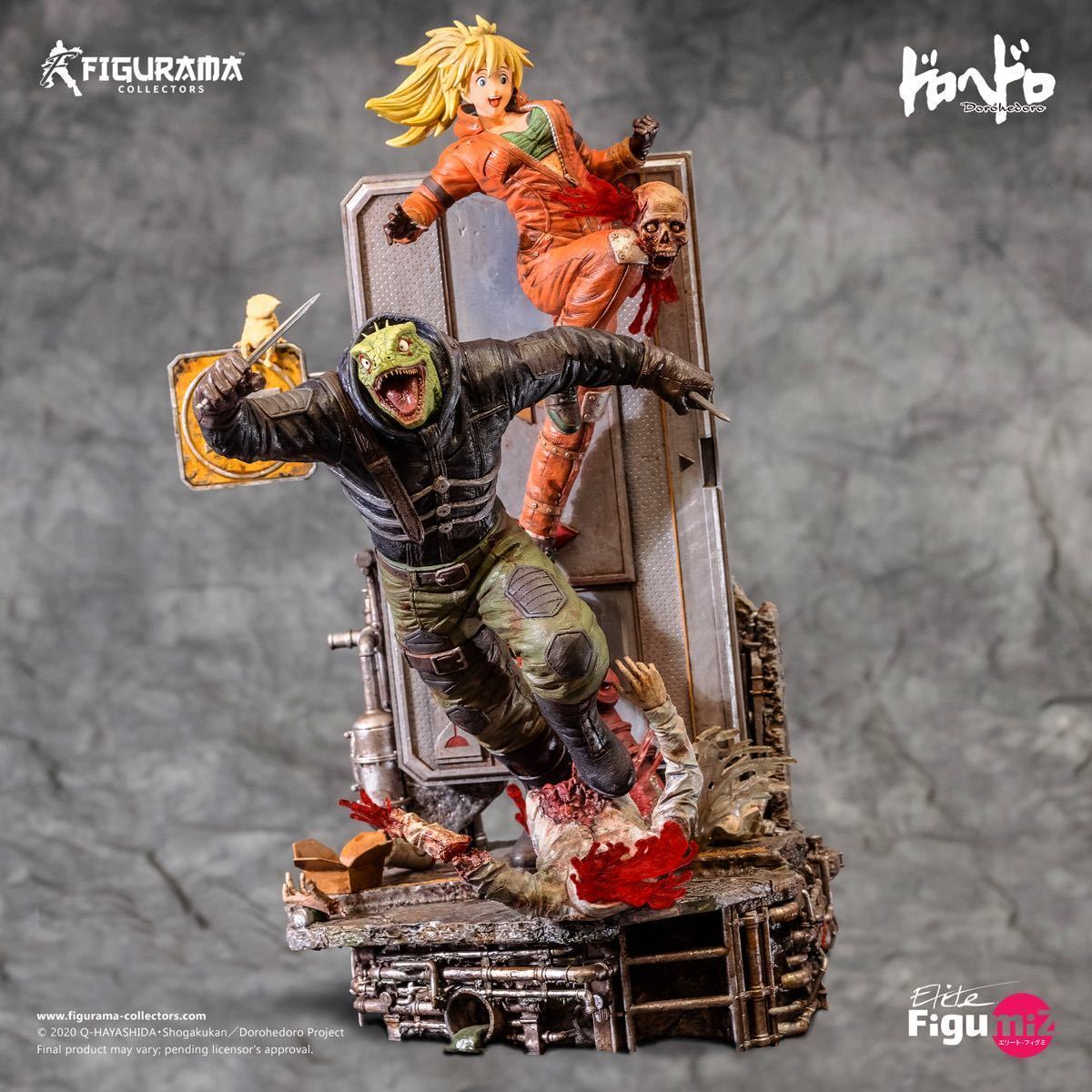 新品・未開封】ドロヘドロ カイマン&ニカイドウ フィギュラマ 新品・未開封】ドロヘドロ カイマン&ニカイドウ フィギュラマ
