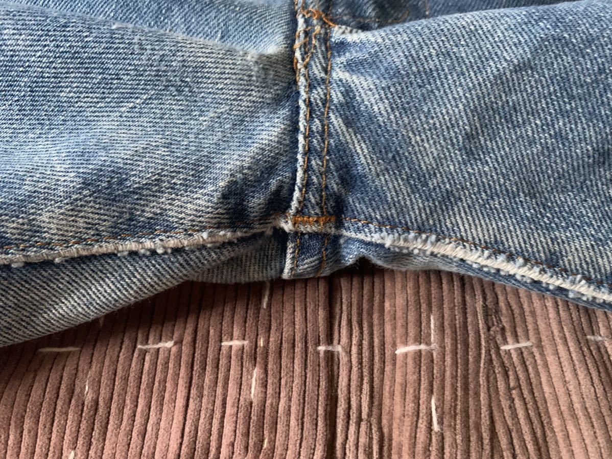 80年製 W31 L32 levi's 501 66 後期 USA製 デニムパンツ 赤耳 黒カン