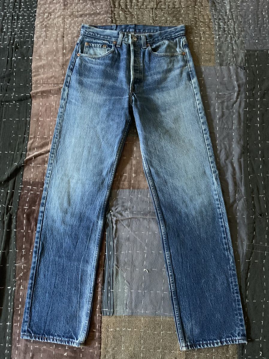 美色 89年製 W31 levi's 501 アメリカ製 USA製 vintage ビンテージ リーバイス ハチマル 脇割り 505