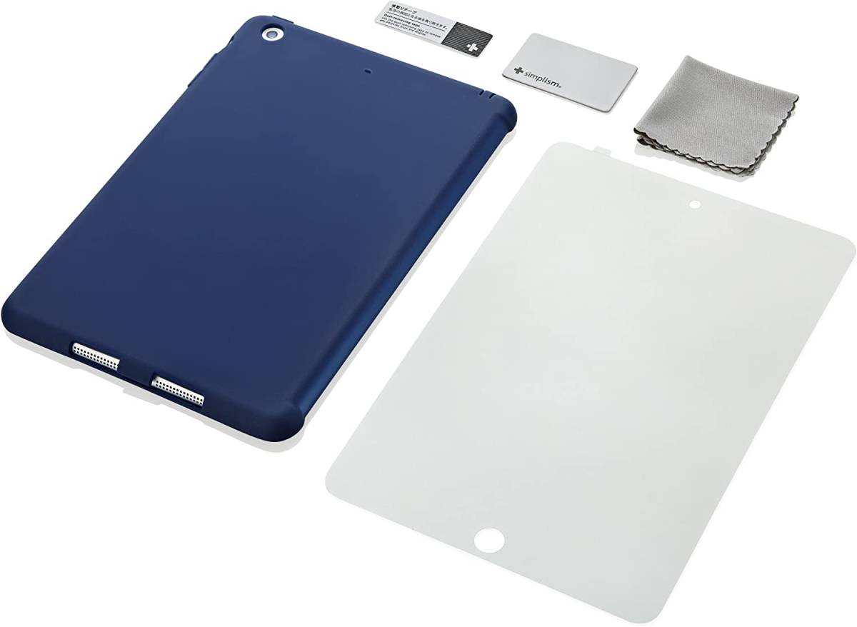 Simplism iPad mini Retina mini для силиконовый чехол Apple производства Smart Cover соответствует anti пыль покрытие защитная плёнка приложен антибактериальный specification темно-синий Simplism iPad mini Retina mini для силиконовый чехол Apple производства Smart Cover соответствует anti пыль покрытие защитная плёнка приложен антибактериальный specification темно-синий
