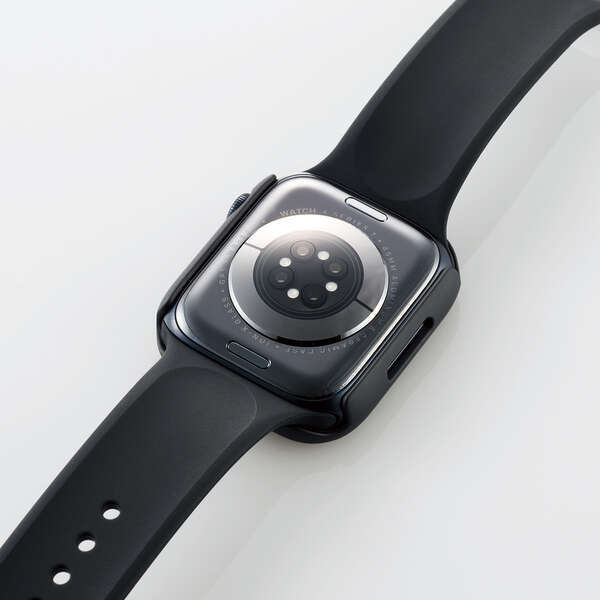 Apple Watch 8/7 45mm для полный покрытие кейс premium стекло / керамика пальто модель жидкокристаллический часть и боковая сторона часть . защита!: AW-21AFCGCBK