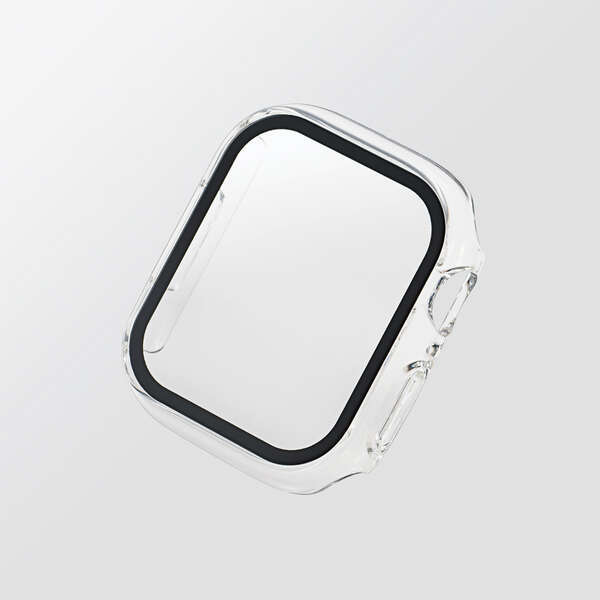 Apple Watch 8/7 41mm для полный покрытие кейс premium стекло / керамика пальто модель жидкокристаллический часть и боковая сторона часть . защита!: AW-21BFCGCCR