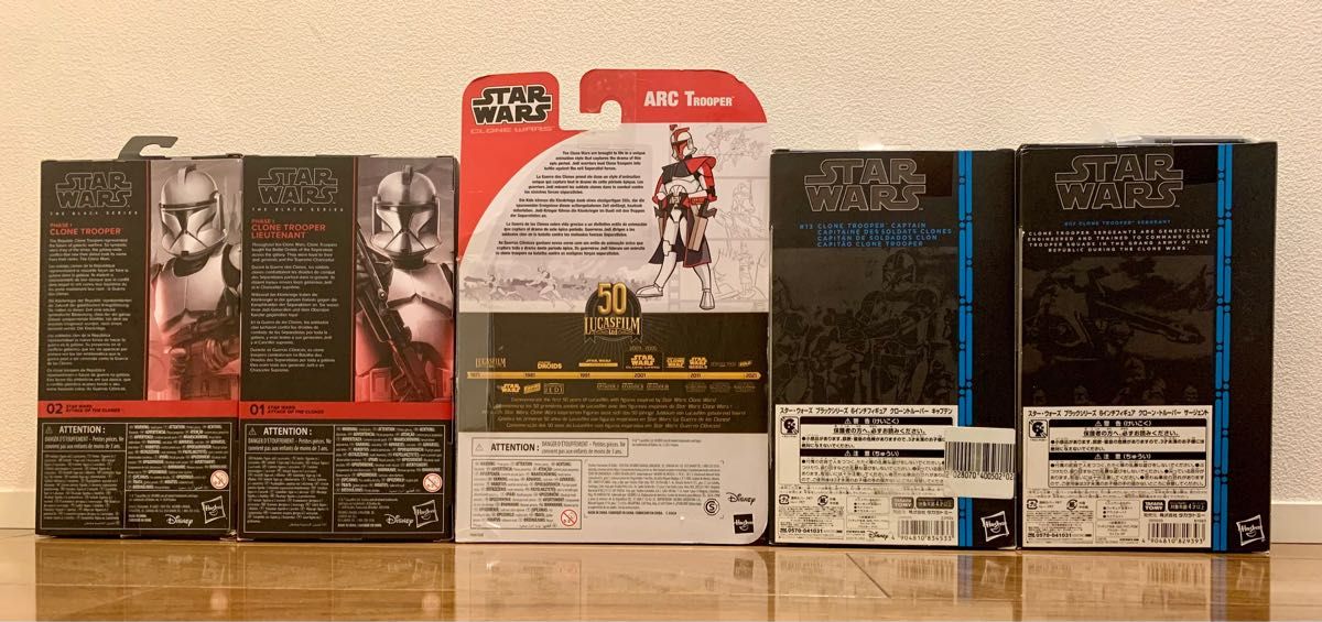 未開封 スターウォーズ ブラックシリーズ フェーズ1クローン 未開封 スターウォーズ ブラックシリーズ フェーズ1クローン
