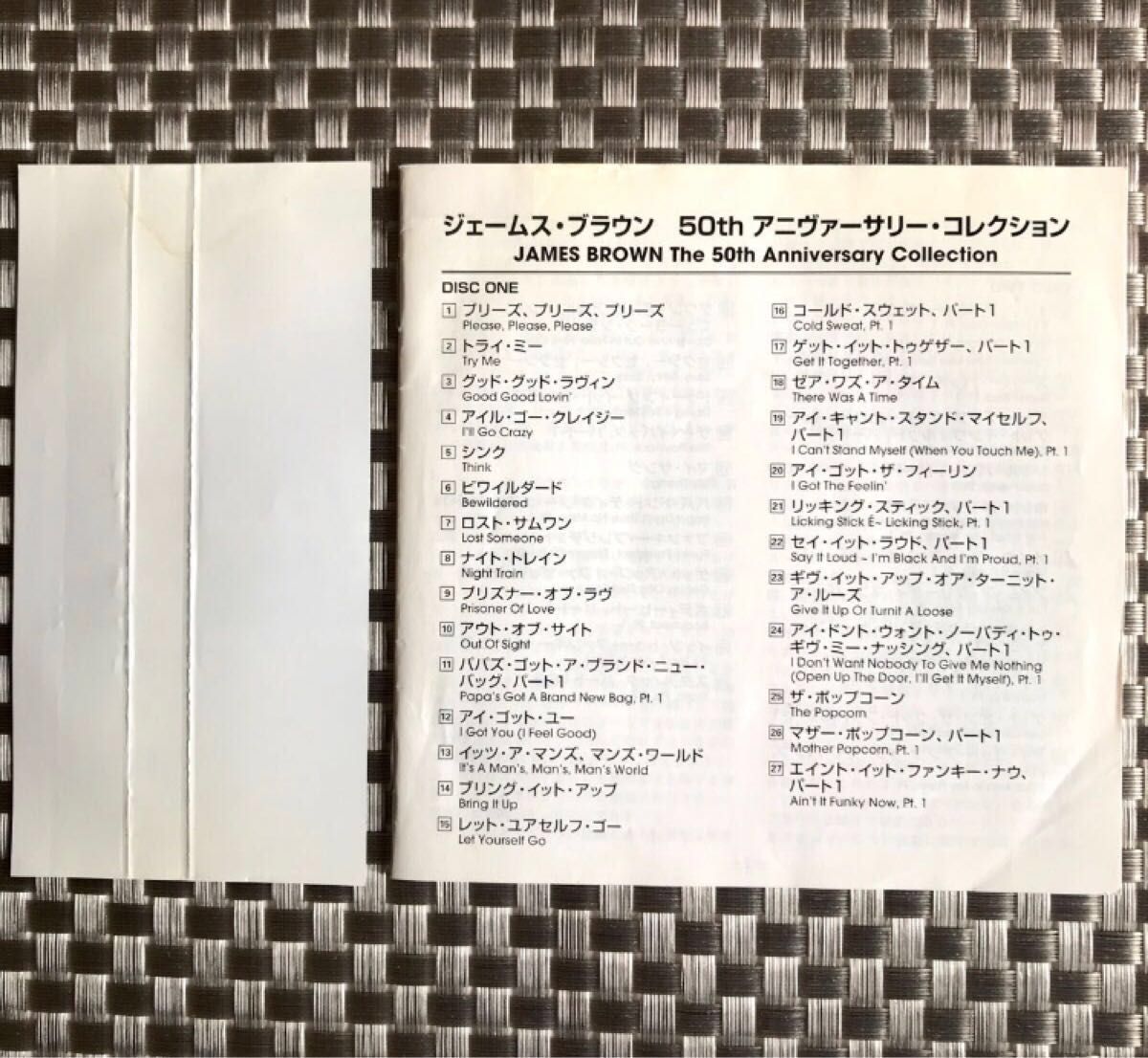 ◆ ジェームス ブラウン/《50th アニヴァーサリー コレクション》◇帯付き (2CD･国内盤)