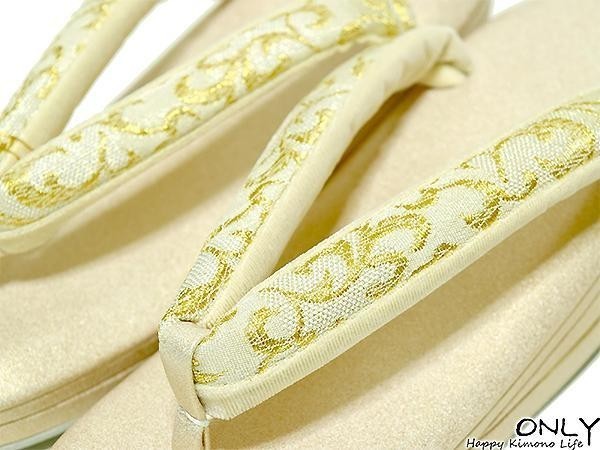 紗織ブランド 西陣織 帯地 草履バッグセット 草履24cm ブリジストン ウレタンフォーム 結婚式 入園卒園式 入学卒業式 ONLY 6472-L_画像9