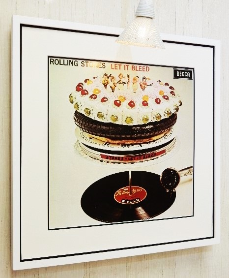 ローリング・ストーンズ/1969 アルバムアート/LP レコジャケ ポスター 額装/Let It Bleed/Rolling Stones/レット・イット・ブリード/Art_画像9