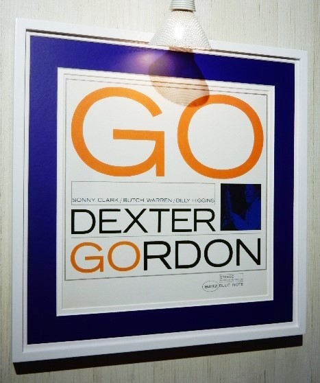 デクスター・ゴードン/50s Jazz cover Art/ジャケ買いジャズ・ポスター/Dexter Gordon/Go/Blue Note Records: Beyond The Notes/ おしゃれ