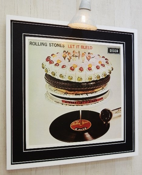 ローリング・ストーンズ/1969 アルバムアート/LP レコジャケ ポスター 額装/Let It Bleed/Rolling Stones/レット・イット・ブリード/Art_画像7