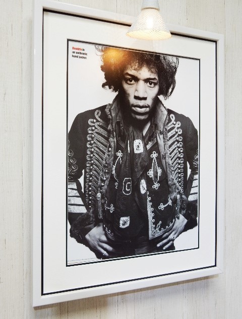 jimi* hand liks/ art Picture frame /Jimi Hendrix/jimihen/ historical highest. lock gita list / rhinoceros ketelik* lock Icon 