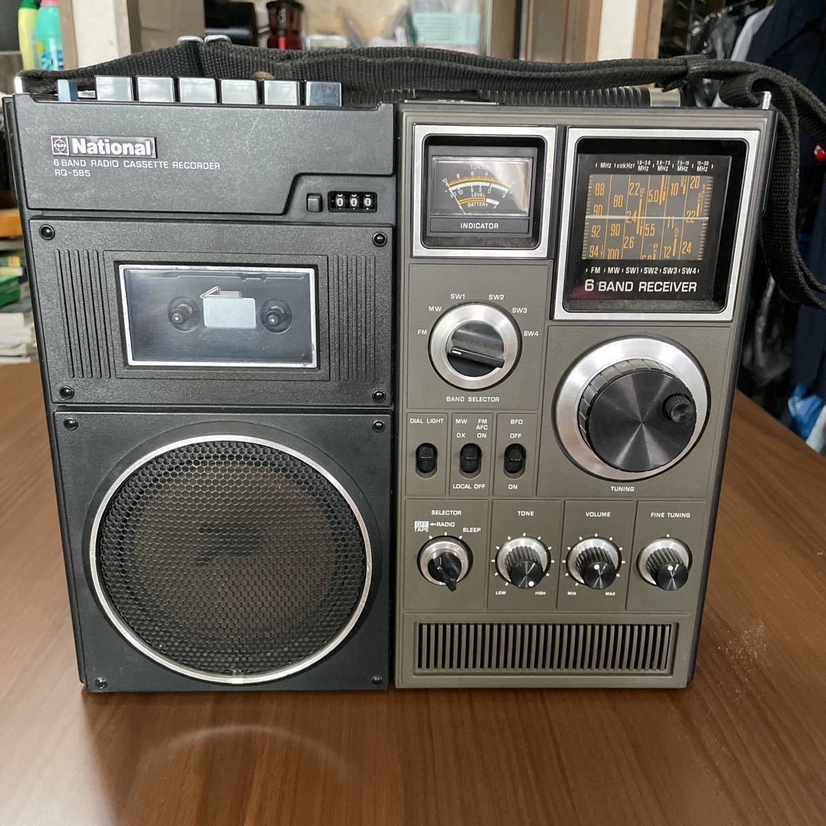 National RQ-585 RADIO CASSETTE RECORDER - オーディオ機器