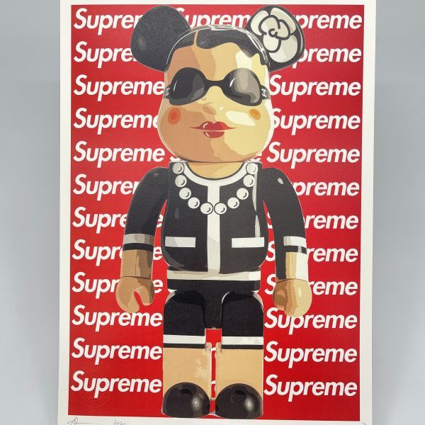 ヤフオク! - DEATH NYC 世界限定100枚 アートポスター BE...
