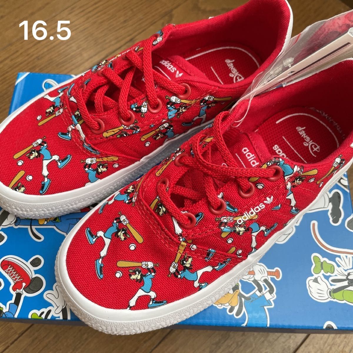 ・ADIDAS キッズ アディダス　3MC×ディズニー　DISNEY SPORT グーフィーシューズ　16.5