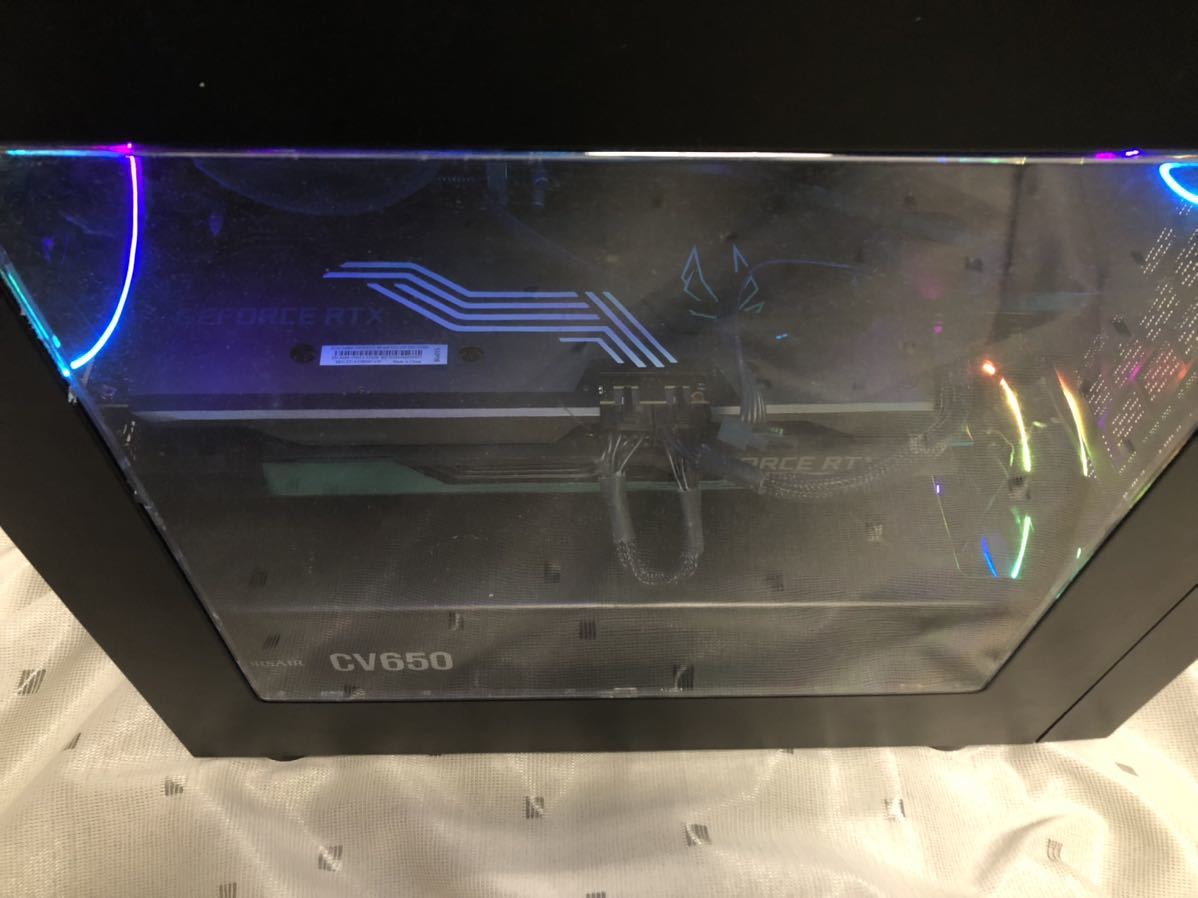 RTX3080 Corei7-7700 zotac メモリ 16GB Thermaltake ゲーミング PC