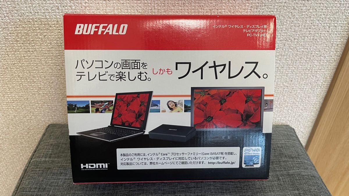 ワイヤレスディスプレイ用テレビアダプター(Buffalo)