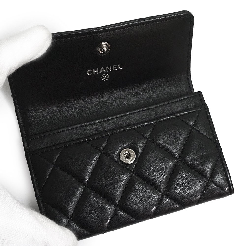 未使用 展示品】)シャネル CHANEL マトラッセ ココマーク カード
