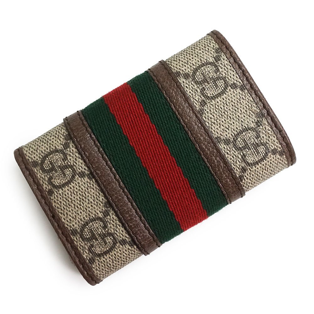 新品・未使用品)グッチ GUCCI オフィディア GG 6連 キーケース GG