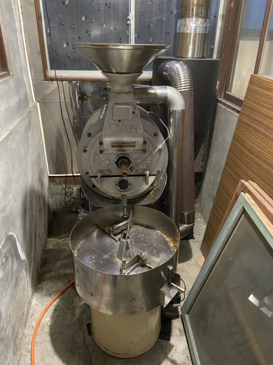 焙煎機 フジローヤルR-103直火式LPG コーヒーロースター 3kg www