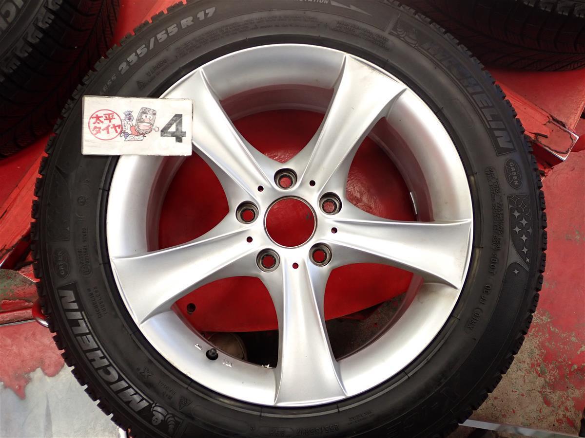 スタッドレス AGA エージーエー Bayern バイエルン+ミシュランX-ICEXI3 235/55R17 8分山★X3に！stwt17_画像8