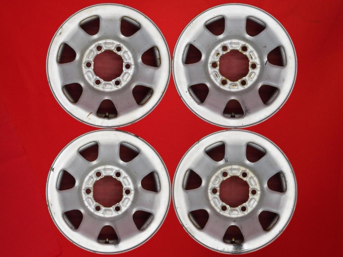 激安 中古 4本セット 】 トヨタ 純正 スチールホイール 鉄ホイール 15