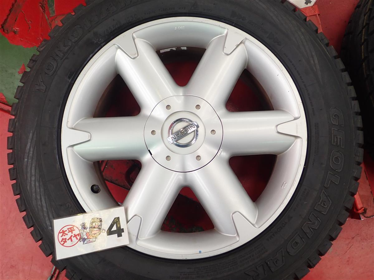 ムラーノ(Z50)純正+ヨコハマジオランダーI/T・S[225/65R18]9.5分山★stwt18_画像6