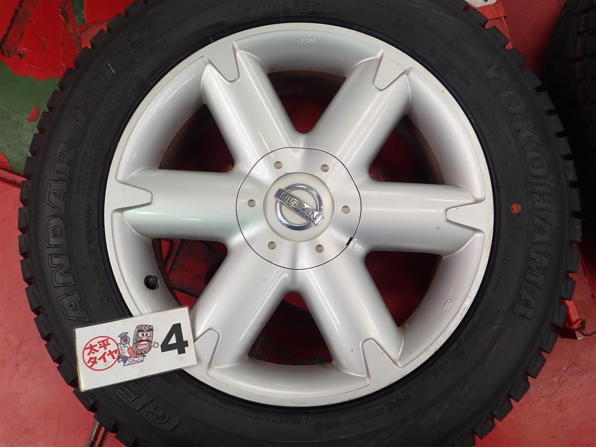 ムラーノ(Z50)純正+ヨコハマジオランダーI/T・S[225/65R18]9.5分山★stwt18_画像6