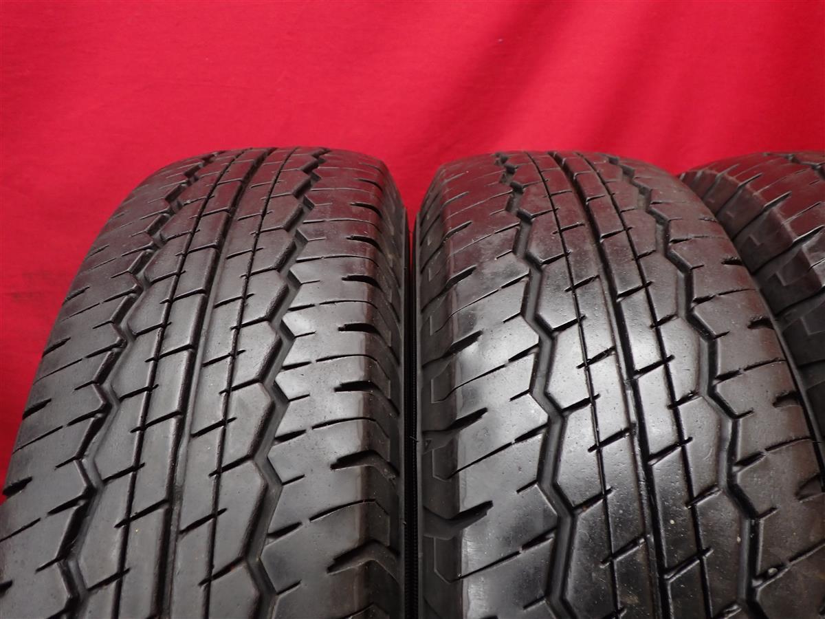 中古タイヤ 185/80R14 97/95N 4本セット ダンロップ SP・175 DUNLOP SP-175 7.5分山★n14 ダットサン ボンゴ バン バネットコーチ