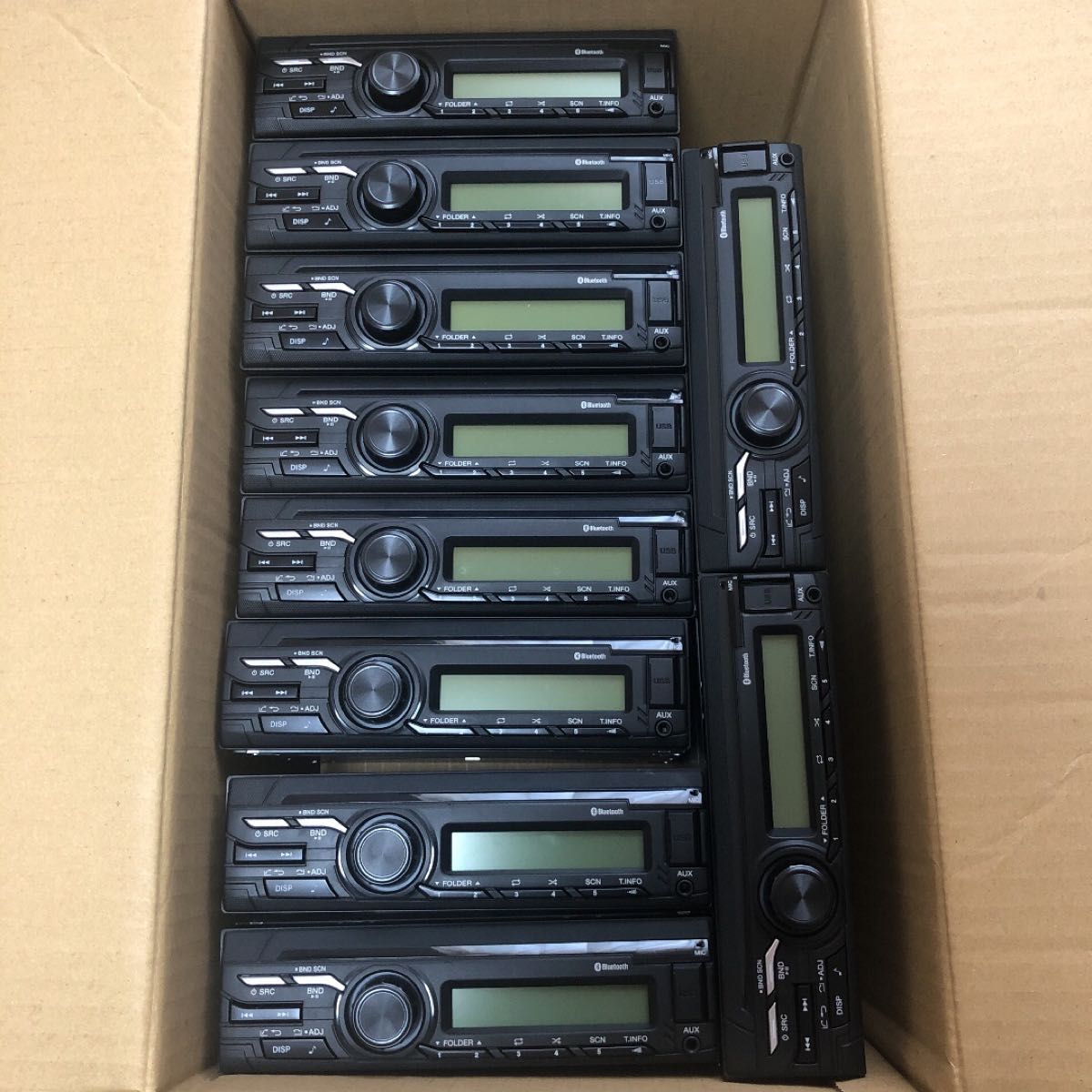 新車外し いすゞ ラジオ AM FM USB Bluetooth 10台 カーオーディオ