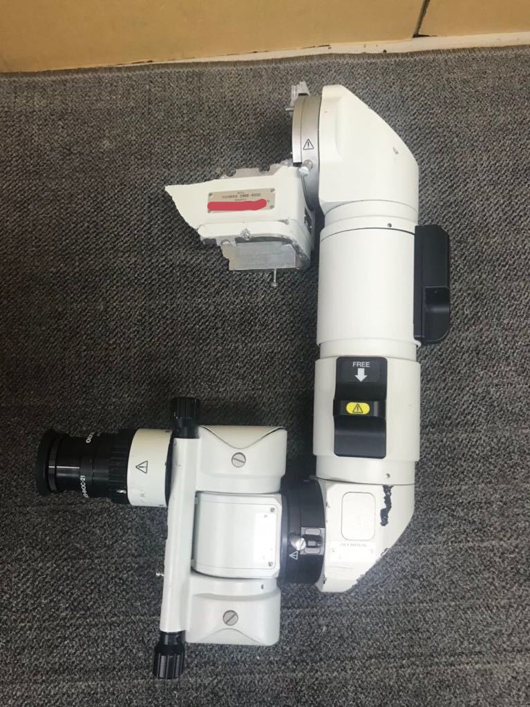 OLYMPUS OME-9000/OME9-ZB/OME9-DO/OME8C-TBI/OME9-8xOC-21 顕微鏡パーツ 状態悪いです、現状品シャック品部品取り_画像1