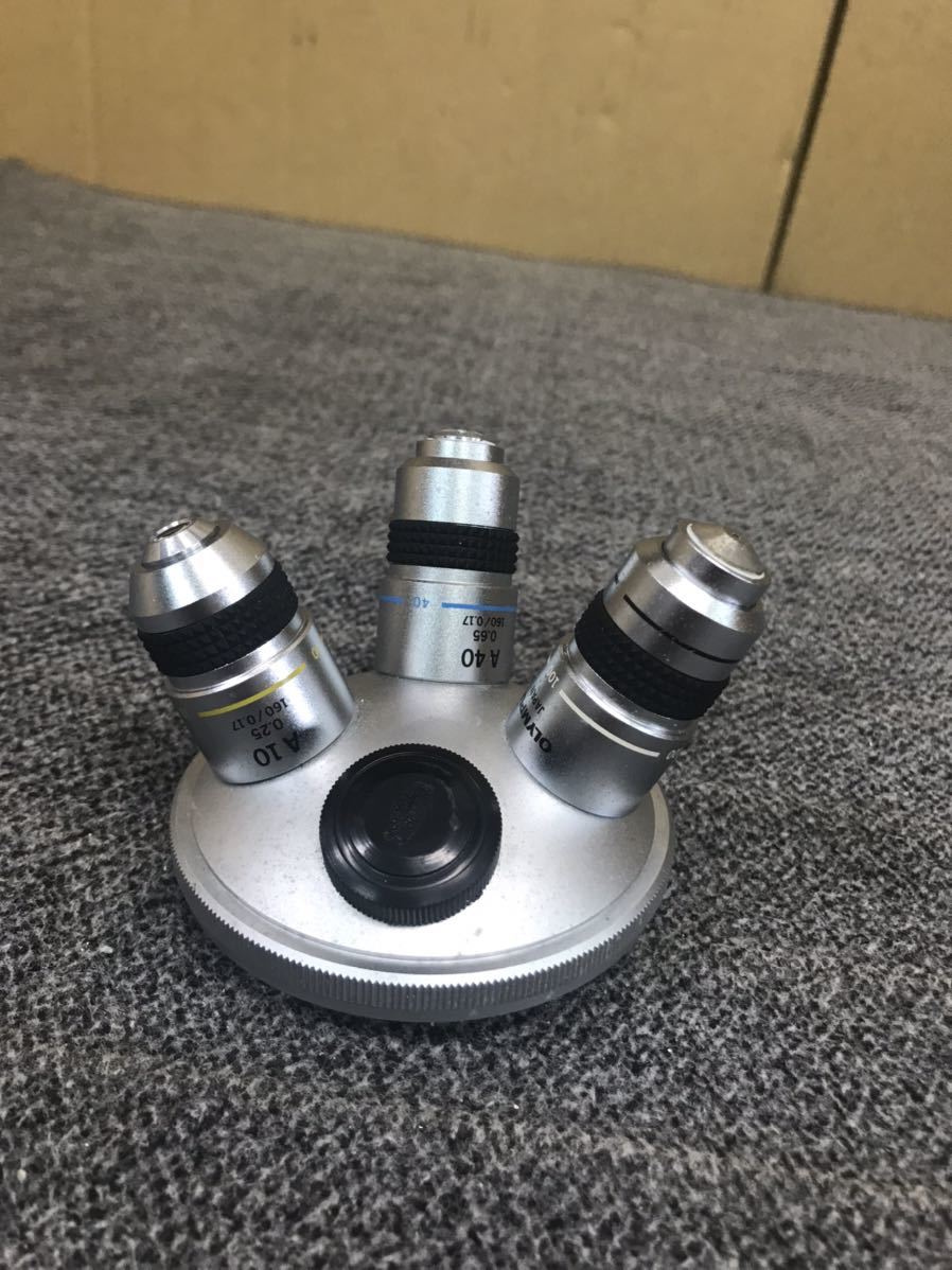 高価値 OLYMPUS 顕微鏡レンズ 現状品 160/0.17 oil 1,30 A100 160/0.17