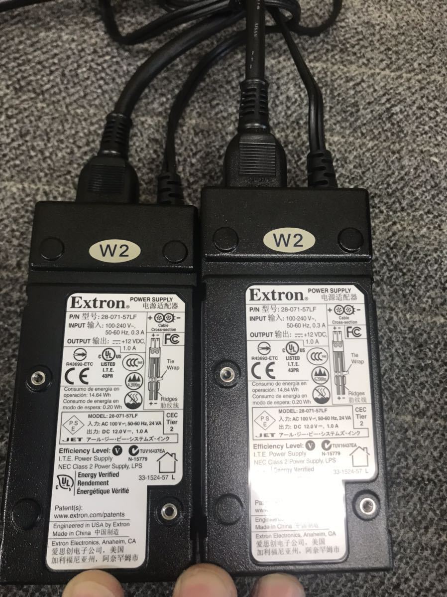 説明書付き、Extron製 DTP-HDMI-330Rx DTP-HDMI-230Tx（2個）3点セット、通電のみ、その他未確認現状品シャック品部品取り_画像9