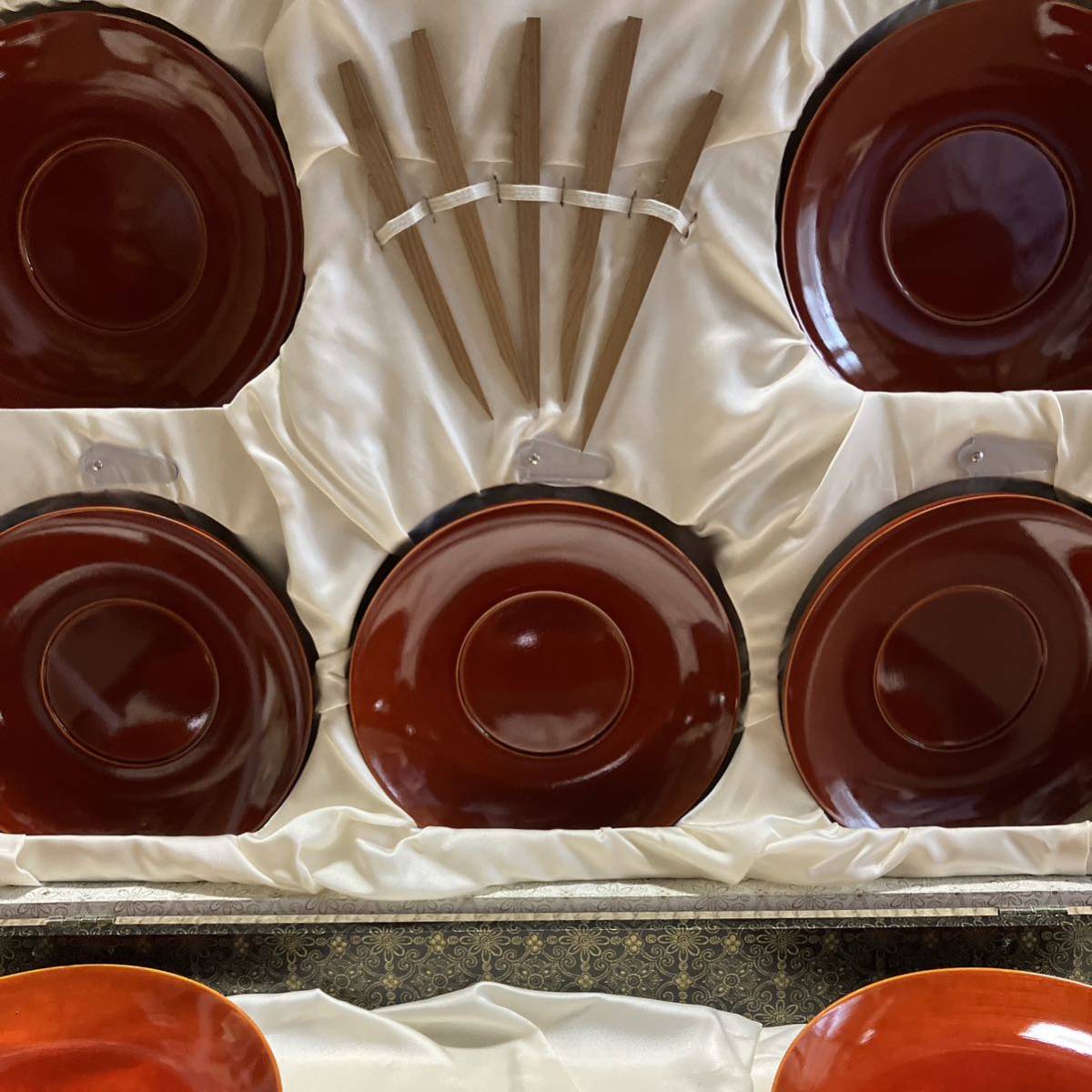菓子置き　皿　10枚　新品　木製 漆器 菓子皿 和食器_画像4
