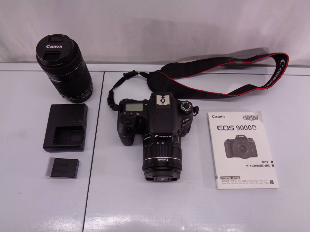 52-55 Canon デジタル一眼レフカメラ EOS 9000D ダブルズームキット