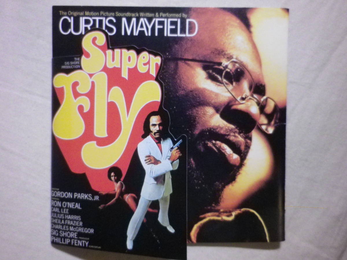 『Curtis Mayfield/Superfly～25th Anniversary Edition(1972)』(1998年発売,VICP-60379,廃盤,国内盤帯付,歌詞対訳付,Freddie’s Dead)_画像5