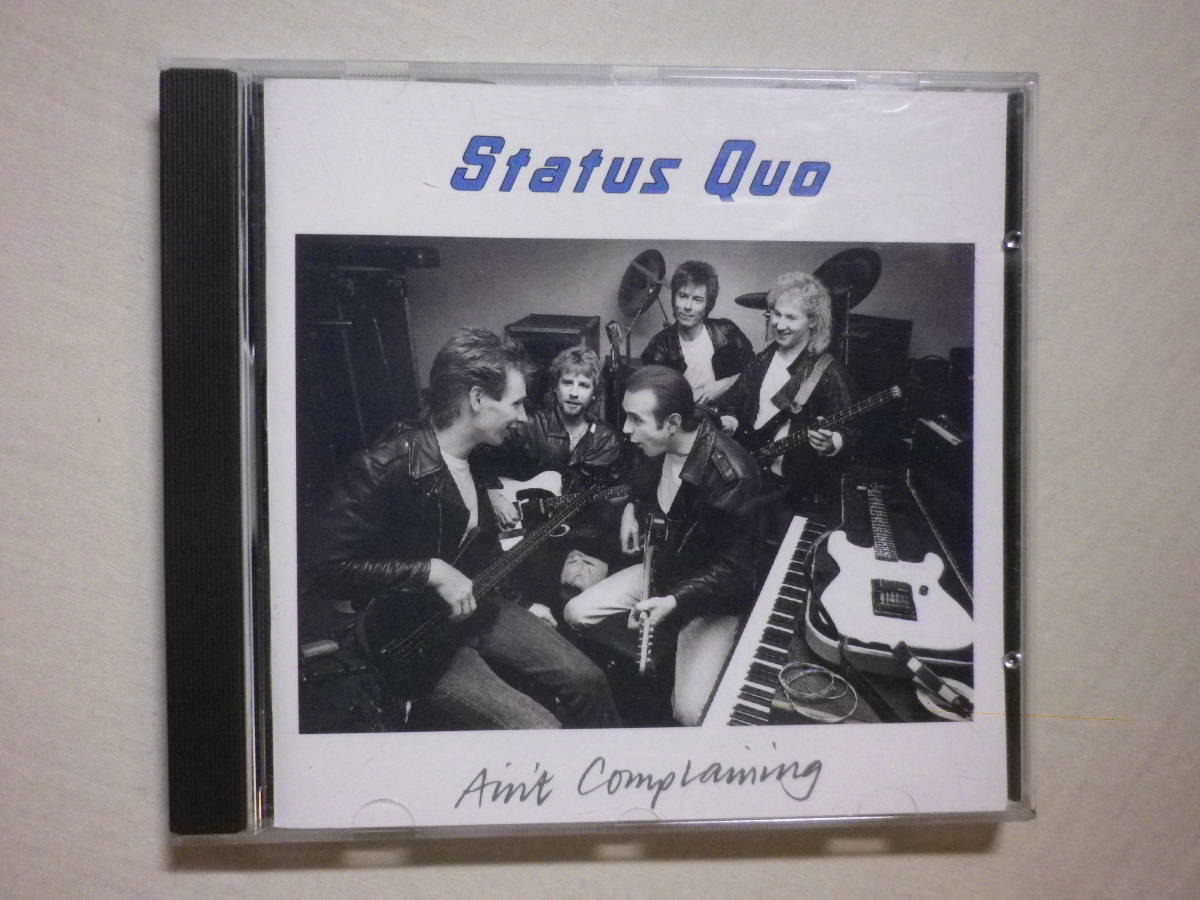 『Status Quo/Ain't Complaining(1988)』(1988年発売,32PD-495,廃盤,国内盤,日本語解説付,UKロック,Burning Bridges)_画像1