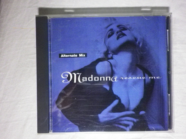 『Madonna/Rescue Me Alternate Mix(1991)』(1991年発売,WPCP-4100,廃盤,国内盤,歌詞対訳付,Justify My Love,Express Yourself)_画像1
