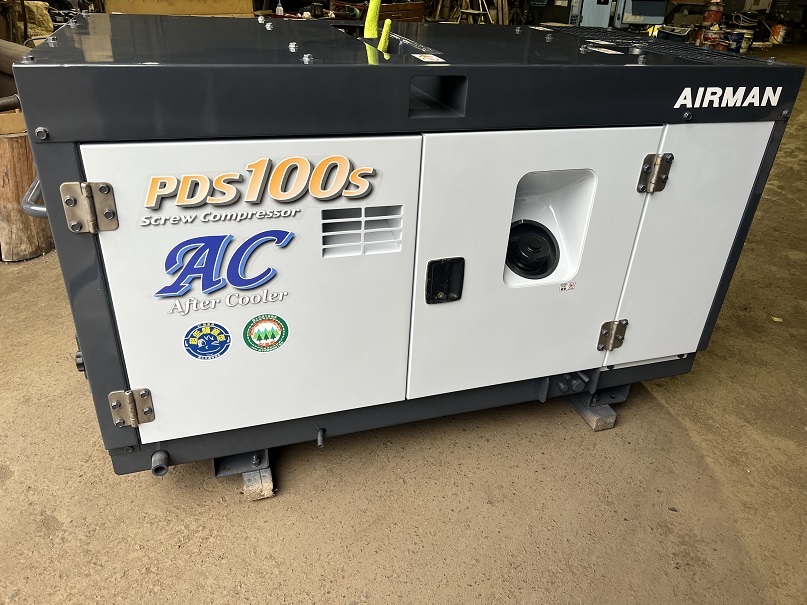 AIRMAN PDS100SC-5C1型 コンプレッサー中古機 AIRMAN PDS100SC-5C1型 コンプレッサー中古機