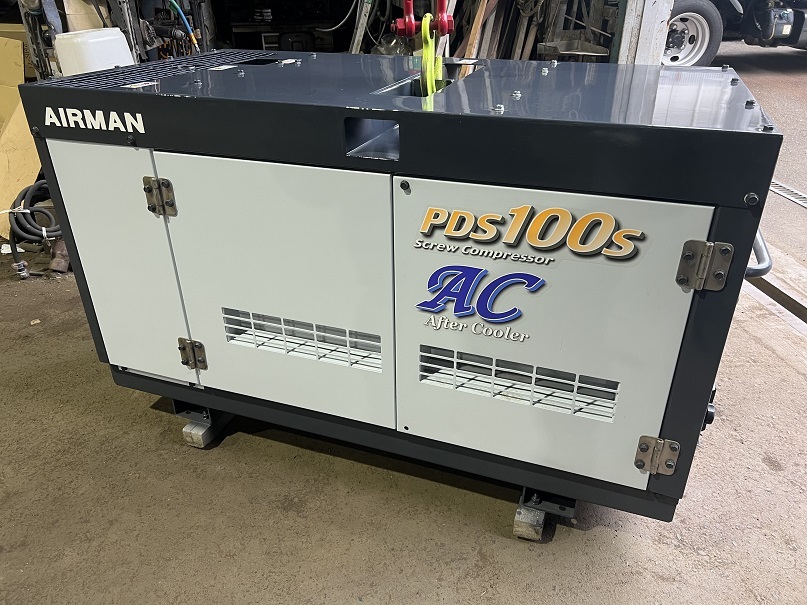 AIRMAN PDS100SC-5C1型 コンプレッサー機 AIRMAN PDS100SC-5C1型 コンプレッサー機