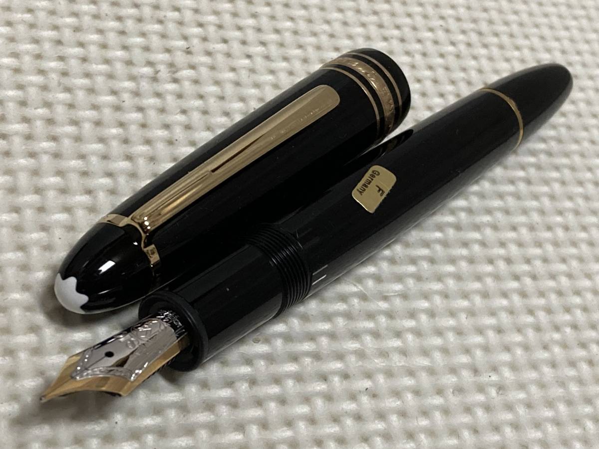 MONTBLANC モンブラン MEISTERSTUCK 万年筆 吸入式 ブラック ペン先14K