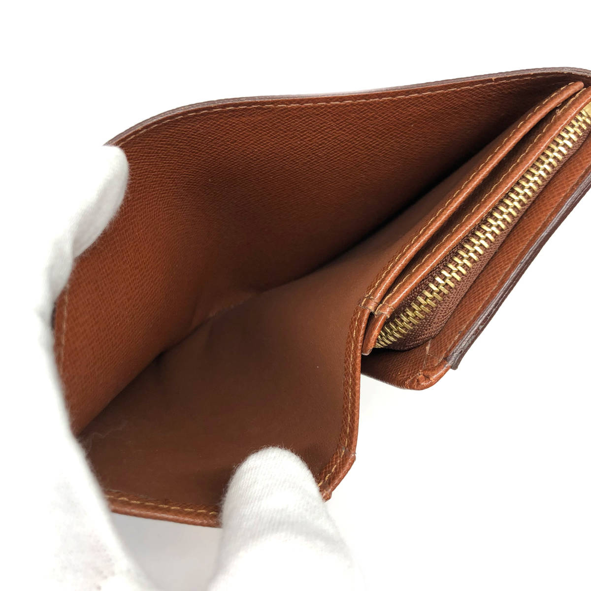 中古美品】 LOUIS VUITTON ルイヴィトン モノグラム ポルトモネ