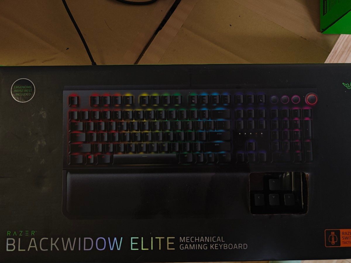 Razer BLACKWIDOW ELITE YELLOW