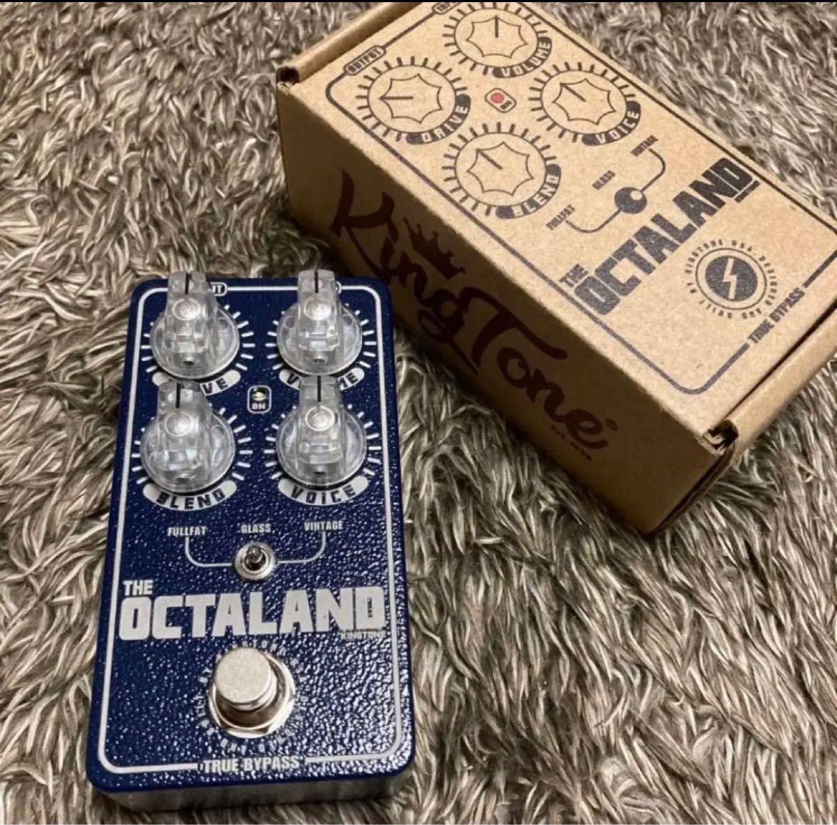 KING TONE OCTALAND ギター 歪み エフェクター キングトーン