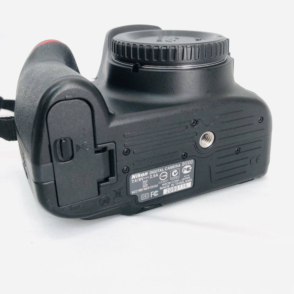 1円 シャッター確認済み Nikon ニコン D5100 デジタル一眼レフカメラ