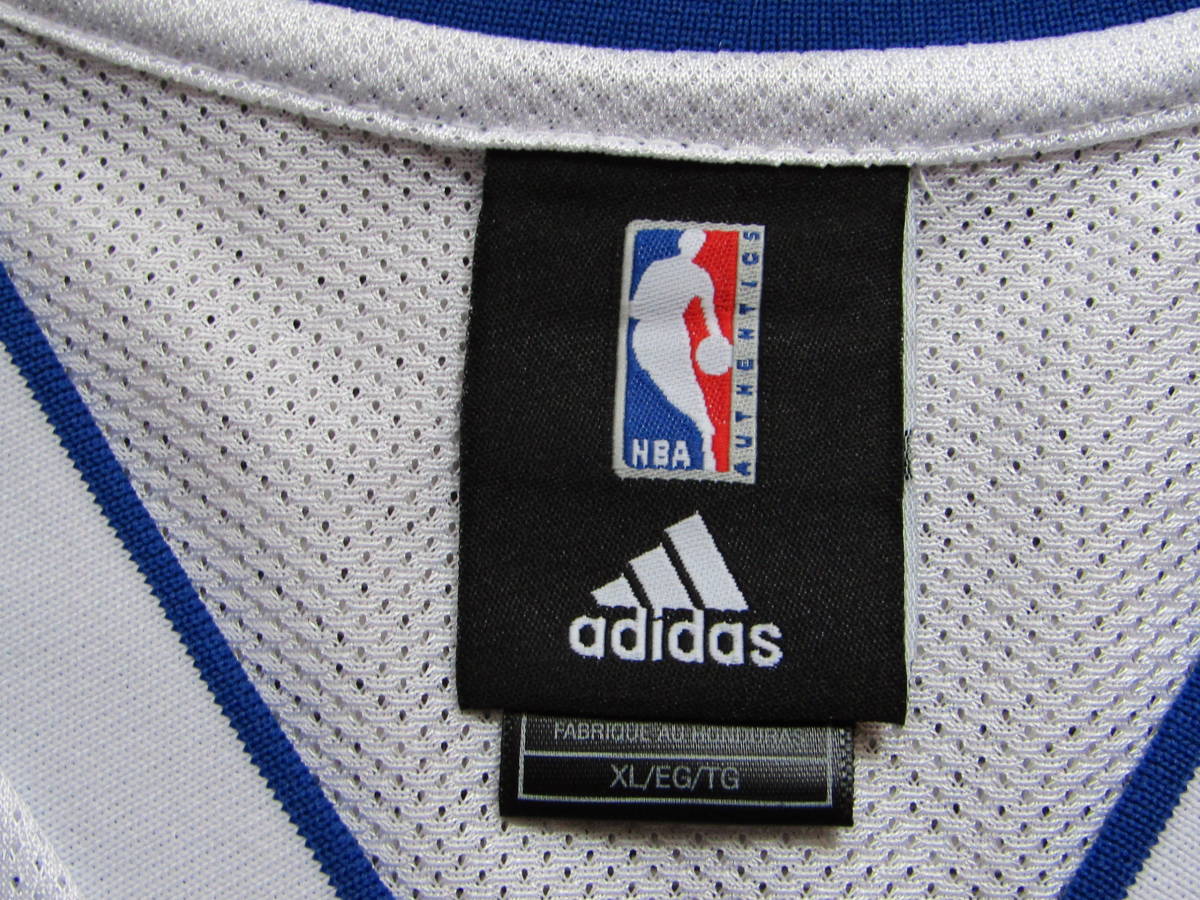 【美品】 NBA IVERSON #1 アレン・アイバーソン PISTONS デトロイト・ピストンズ adidas アディダス ユニフォーム ジャージ バスケ XL_画像9